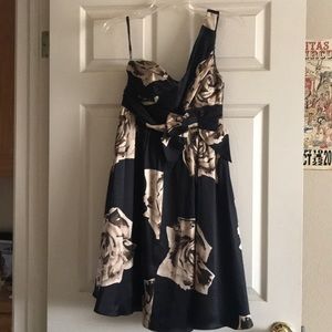 Betsey Johnson One-Shoulder Dress